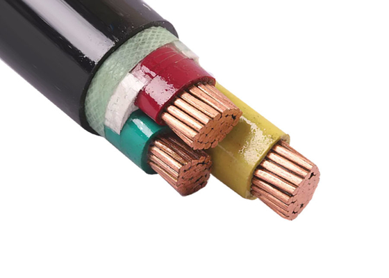Chiny Wielordzeniowy elektryczny kabel opancerzony 0,6 / 1 kV Przewód miedziany do metra dostawca