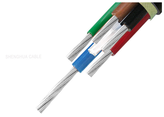 Chiny Pięć rdzeni izolowany PVC i osłonięty kabel przewodowy 0,6 / 1kV z nieosłoniętego aluminium dostawca