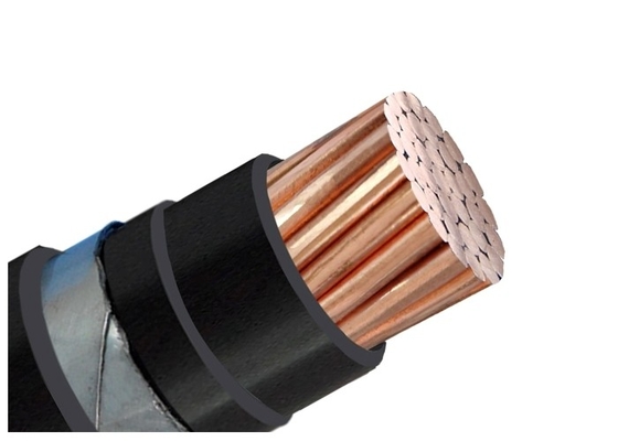 Chiny Jednoczynowy opancerzony kabel elektryczny Przewód 1kV miedziany Przewód opancerzony z PCW w izolacji PVC dostawca