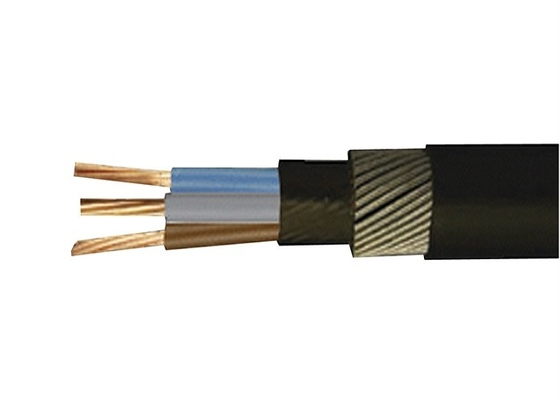 Chiny 0,6 / 1kV Izolowany pancerny kabel elektryczny z przewodem aluminiowym lub miedzianym Kabel zasilający dostawca