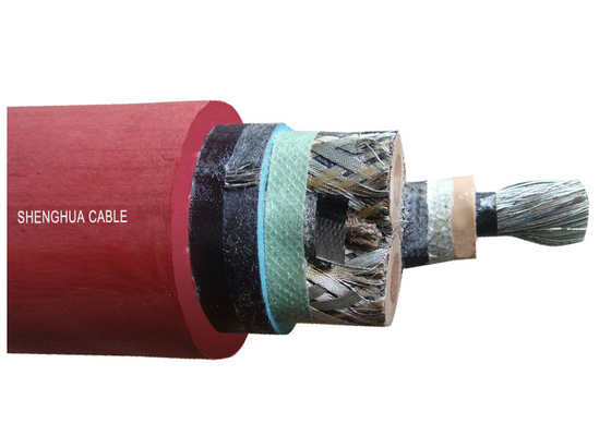 Chiny 1,9 / 3,3 KV Kord z powłoką gumową, ekranowany kabel izolacyjny EPR dostawca