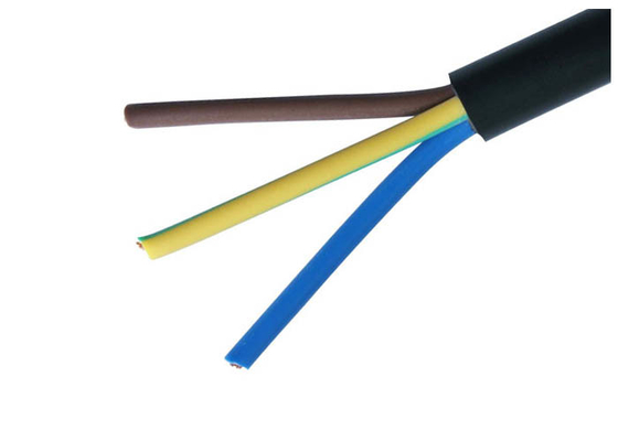 Chiny 300 / 500V Izolacja PVC Zewnętrzna osłona kablowa Przewód elektryczny 2C 5C * 1,5 mm2 / 2,5 mm2 dostawca
