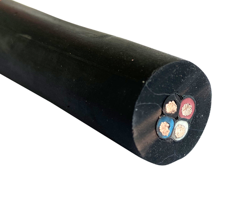Chiny Izolacja EPR Elastyczny kabel z gumową osłoną 300 / 500 V H07RN-F dostawca