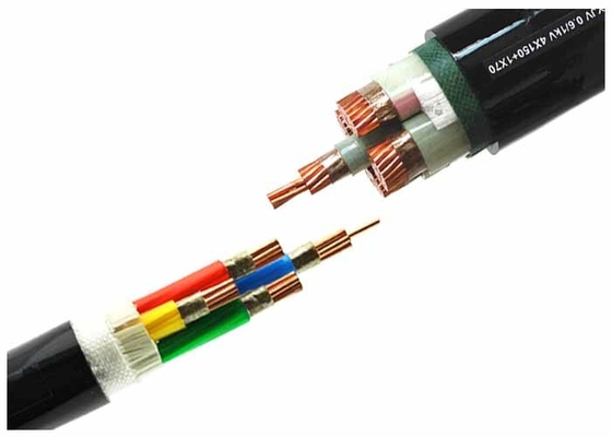 Chiny CU / XLPE / PVC 0.6 / 1 kV ognioodporny kabel LSZH Kabel zasilający do buidings dostawca