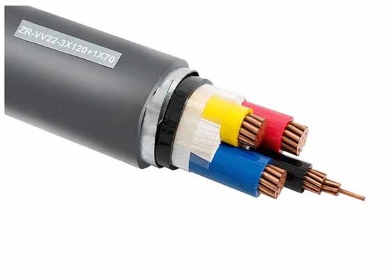 Chiny 4 żyłowe kable izolowane PVC 0,6 / 1kV kabel elektryczny PCV 1,5sqmm - 1000sqmm dostawca