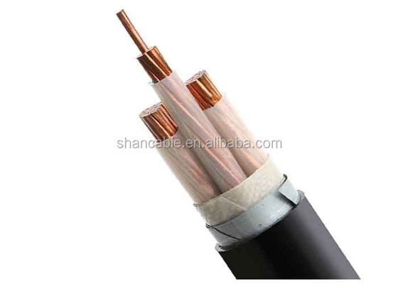 Chiny AWA SWA opancerzony kabel miedziany o długości 100 m, skręcony kabel w osłonie z PVC dostawca