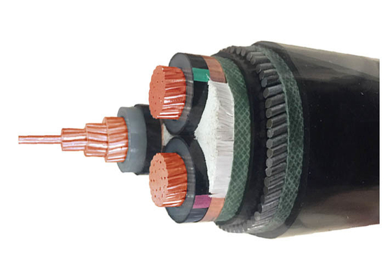Chiny Drut z PCW z PCV Opancerzony kabel zasilający z izolacją XLPE o grubości 90 stopni N2XY dostawca