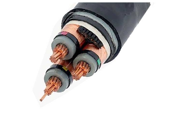 Chiny AS / NZS 1429 Wysokonapięciowy kabel elektryczny opancerzony 3-fazowy x120SQMM Taśma stalowa dostawca