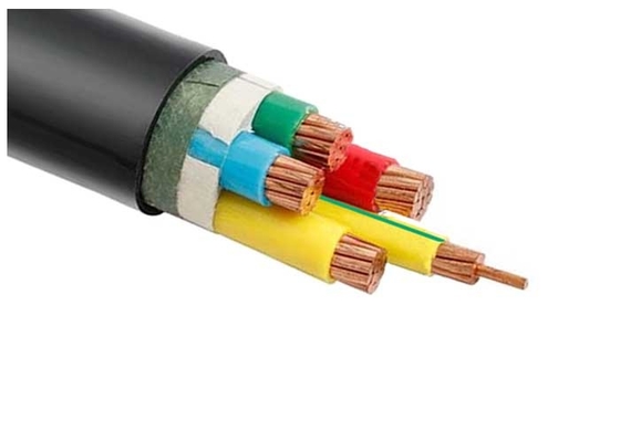 Chiny 0,6 / 1kV 4 rdzenie Kable izolowane PVC NYY NYCY VDE Standardowy kabel zasilający 1,5-800 mm2 dostawca