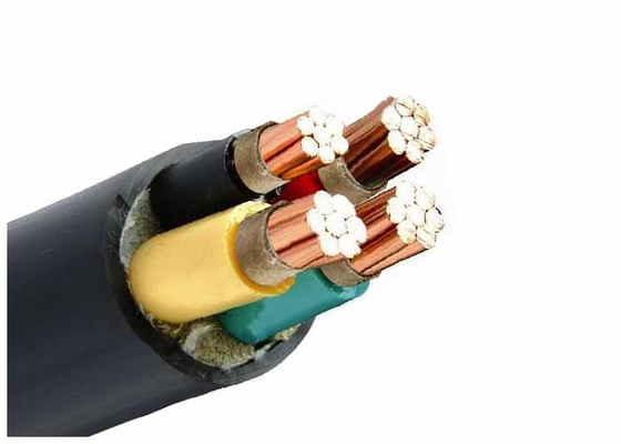 Chiny Dobrej jakości ognioodporny kabel 4 rdzeń Cu / Mica Tape / XLPE / LSOH dostawca