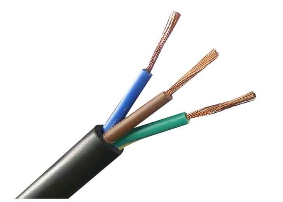 Chiny Potrójne rdzenie Elastyczny kabel z izolacją PVC RVV 1,5mm2 2,5mm2 4mm2 dostawca