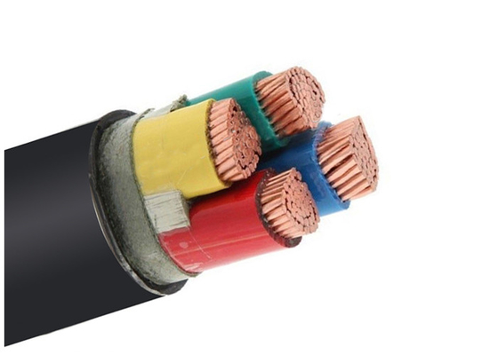 Chiny IEC 60502 IEC 60228 PCV, opancerzony wielordzeniowy kabel zasilający 4x240mm2 dostawca