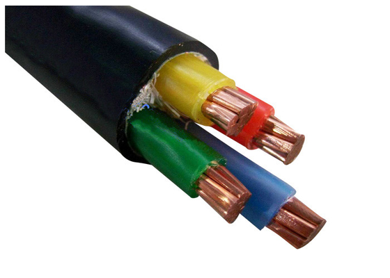 Chiny 0,6kv / 1kv Izolowany kabel zasilający Xlpe Osłona Pvc Iec60502 Standard Bs7870 dostawca