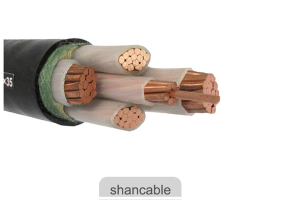 Chiny Izolowany kabel zasilający z miedzianego przewodu XLPE Wielordzeniowy duży ładunek dostawca