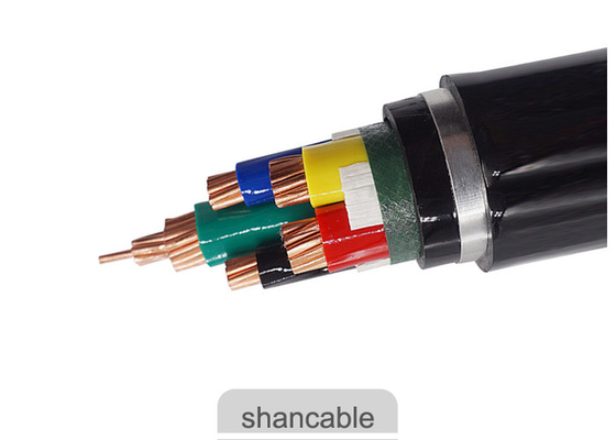 Chiny Opancerzony kabel zasilający z taśmą stalową do budowy CU / XLPE / STA / PVC 0,6 / 1KV dostawca