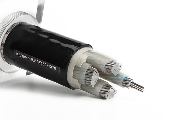 Chiny Izolowany kabel zasilający XLPE Kabel aluminiowy średniego napięcia 3 rdzeń dostawca
