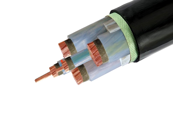 Chiny Pomarańczowa kurtka Power Distribute kabel ognioodporny Certyfikat KEMA dostawca