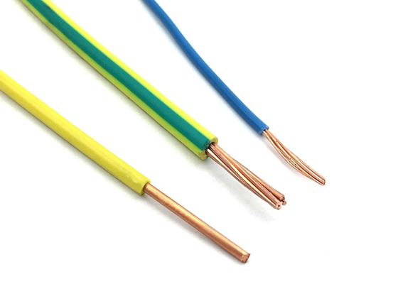 Chiny PVC Typ ST5 PVC Włókno kablu elektrycznego Włókno miedzianego rdzenia Włókno ziemne 500v dostawca
