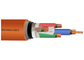 Ognioodporny 4-rdzeniowy elektryczny kabel opancerzony LV Przewód opancerzony z drutu stalowego z rdzeniem miedzianym i PVC dostawca