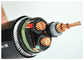 Trójprzewodnikowy kabel elektryczny opancerzony z drutu stalowego zbrojonego XLPE 300mm2 Przewód miedziany XLPE 33kV dostawca