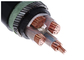 Drut kablowy z pancerzem z PCW w izolacji i PCW z cienkiego drutu stalowego Opancerzony kabel z 4 rdzeniami z miedzi PCV dostawca
