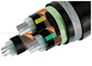 Wysokoprądowy kabel elektryczny opancerzony Trójprzewodowa izolacja z polietylenu o izolacji XLPE Miedziany drut ochronny Kabel podziemny Al STA dostawca