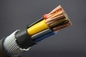 Czarny pancerz z opancerzonego PCV Opancerzony kabel elektryczny 600 / 1000V Opancerzone kable zasilające dostawca