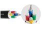Aluminiowy przewód izolowany PVC Trzonek kablowy Czterożyłowy kabel PVC o przekroju 0,6 / 1kV dostawca
