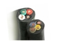 Czarny kabel z osłoną z gumy ciężkiej EPR Insulated CPE Fire Resistant dostawca
