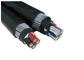 Przewód miedziany / aluminiowy SWA Zbrojony kabel elektryczny XLPE Izolacja PVC dostawca