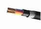 Niskie napięcie Izolacja XLPE Osłona PVC Drut stalowy Opancerzony kabel elektryczny 3-fazowy kabel miedziany 600 / 1000V dostawca