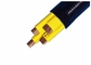 0,6 / 1kV Cztery rdzenie CU / PVC / PVC Żółte PCV izolowane kable do przenoszenia mocy dostawca