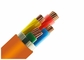 Ognioodporny kabel krosowy 0,6 / 1KV bezhalogenowy Pomarańczowy płaszcz zewnętrzny CE Kwalifikacje dostawca