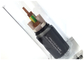 Miedziany przewód stalowy Opancerzony kabel elektryczny z czarną powłoką PCV dostawca