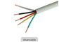 Wielordzeniowy kabel elektryczny z izolacją PVC Drut biały kolor płaszcza do zasilania elektrycznego dostawca