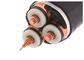 3-żyłowy izolowany kabel elektryczny XLPE, kabel zasilający średniego napięcia 26 / 35kV dostawca