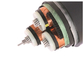Stalowy opancerzony kabel elektryczny średniego napięcia CU / XLPE / CTS / STA / PVC 6.35 / 11KV dostawca