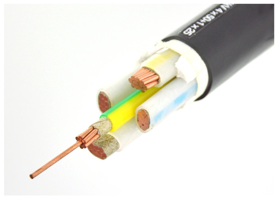 Chiny CU XLPE LSZH Low Fluff Zero Halogenowy kabel do zastosowań przemysłowych / gospodarstwa domowego dostawca
