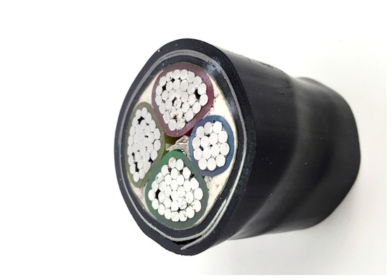 Chiny Aluminiowy kabel opancerzony 0,6 / 1KV Underground YJLV22 Kabel zbrojonej taśmy stalowej z izolacją XLPE dostawca