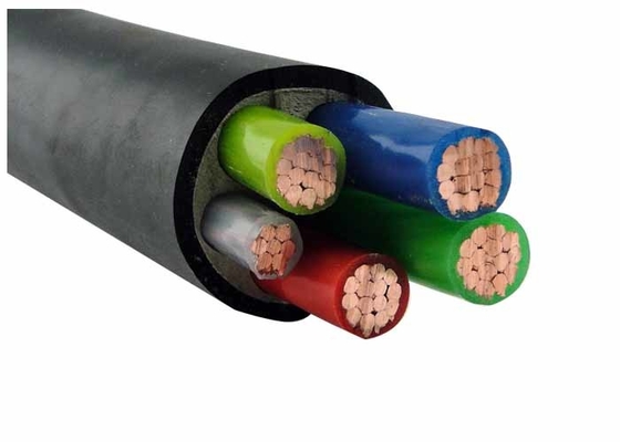 Chiny Przewód zasilający niskonapięciowy z izolacją w izolacji XLPE 5-rdzeniowy elektryczny kabel miedziany o przekroju 4-400 Sqmm dostawca
