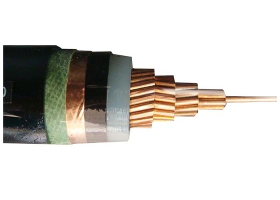 Chiny Przewód miedziany lub aluminiowy o średnim napięciu Znakowane tłoczenie kabla zasilającego XLPE dostawca