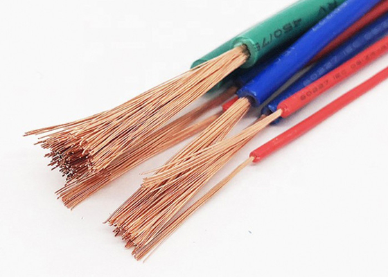 Chiny Kabel zasilający Shanghai Shenghua 1,5 mm kw. 2,5 mm kw. Jednożyłowy kabel elektryczny do okablowania stałego H05V-K H07V-K dostawca