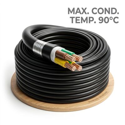 Chiny High Temperature XLPE Insulated PVC Sheathed Cable 0.6/1kV 4x16mm2 Power Station dostawca