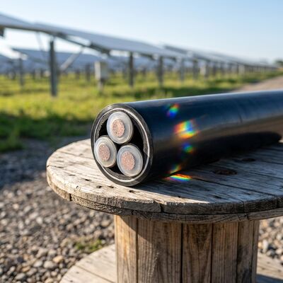 Chiny UV Resistant Aerial 0.6/1kV 3x185mm2 Aluminium XLPE Insulated Power Cable dostawca