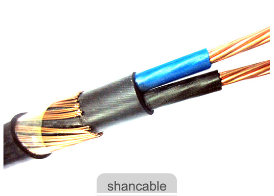 Chiny Taśma miedziana Kabel izolacyjny XLPE / podziemny kabel zasilający 90 stopni dostawca
