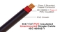 Dostosowany kabel zasilający PCV 1KV 70mm2, kabel koszulki PCV w kolorze czarnym dostawca