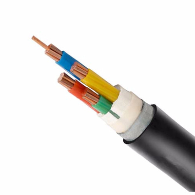 Temperatura XLPE Izolowany kabel zasilania Przewodnik miedziany 0,6/1kV 90.C Czarny płaszcz PVC dostawca