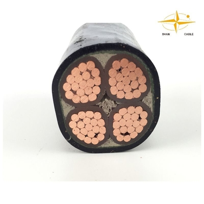 1.5-400mm2 Czarne XLPE izolowane kable zasilania do systemów elektrycznych w pomieszczeniach dostawca