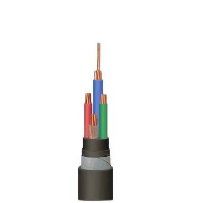 Wielordzeniowe kable stalowe w osłonie 300 V, opancerzone, izolowane PVC, zwinięte do użytku podziemnego dostawca