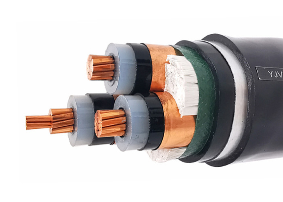 Shanghai Shenghua Jednożyłowy Kabel Elektryczny Zbrojony 1kV, Miedziany Przewodnik, Izolacja PVC, Zbrojenie Taśmą Ze Stali Nierdzewnej dostawca